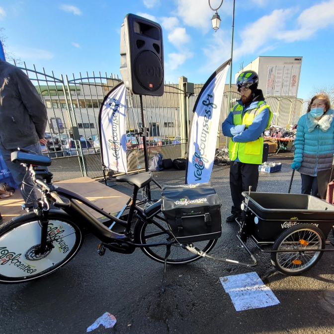 Livraison vélo à cargo